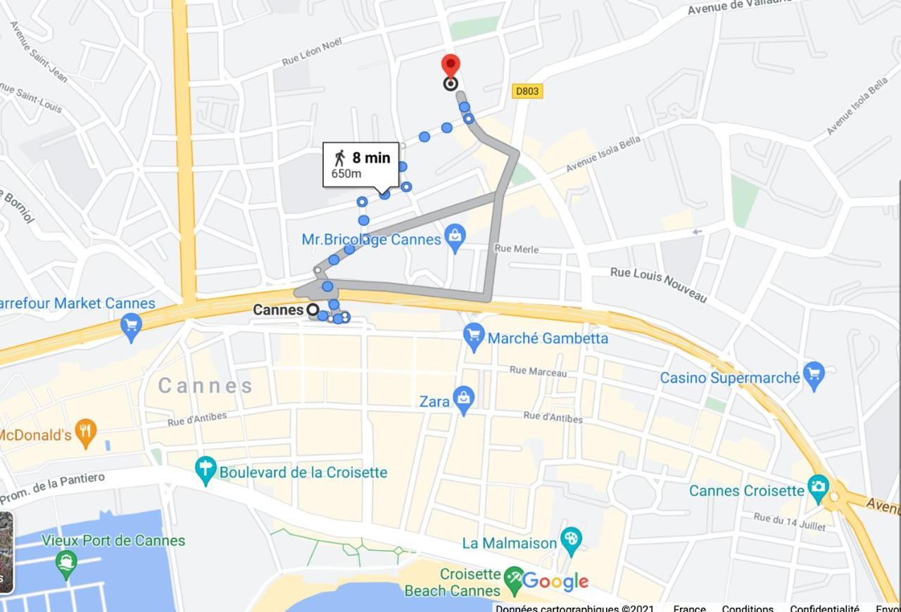 Superbe Appartement Idealement Situe A Cannes Eksteriør billede